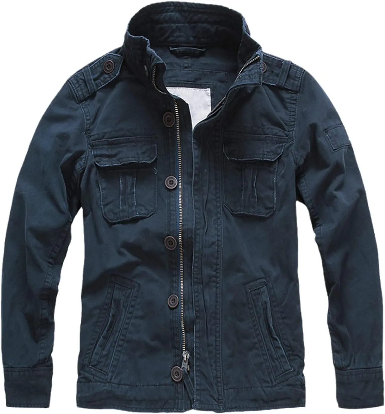 OTFTHPCW Camo Jacket Boys Casual Wear Denim Jacket Men Military Winter Thick Camouflage Coat Male Sportswear
