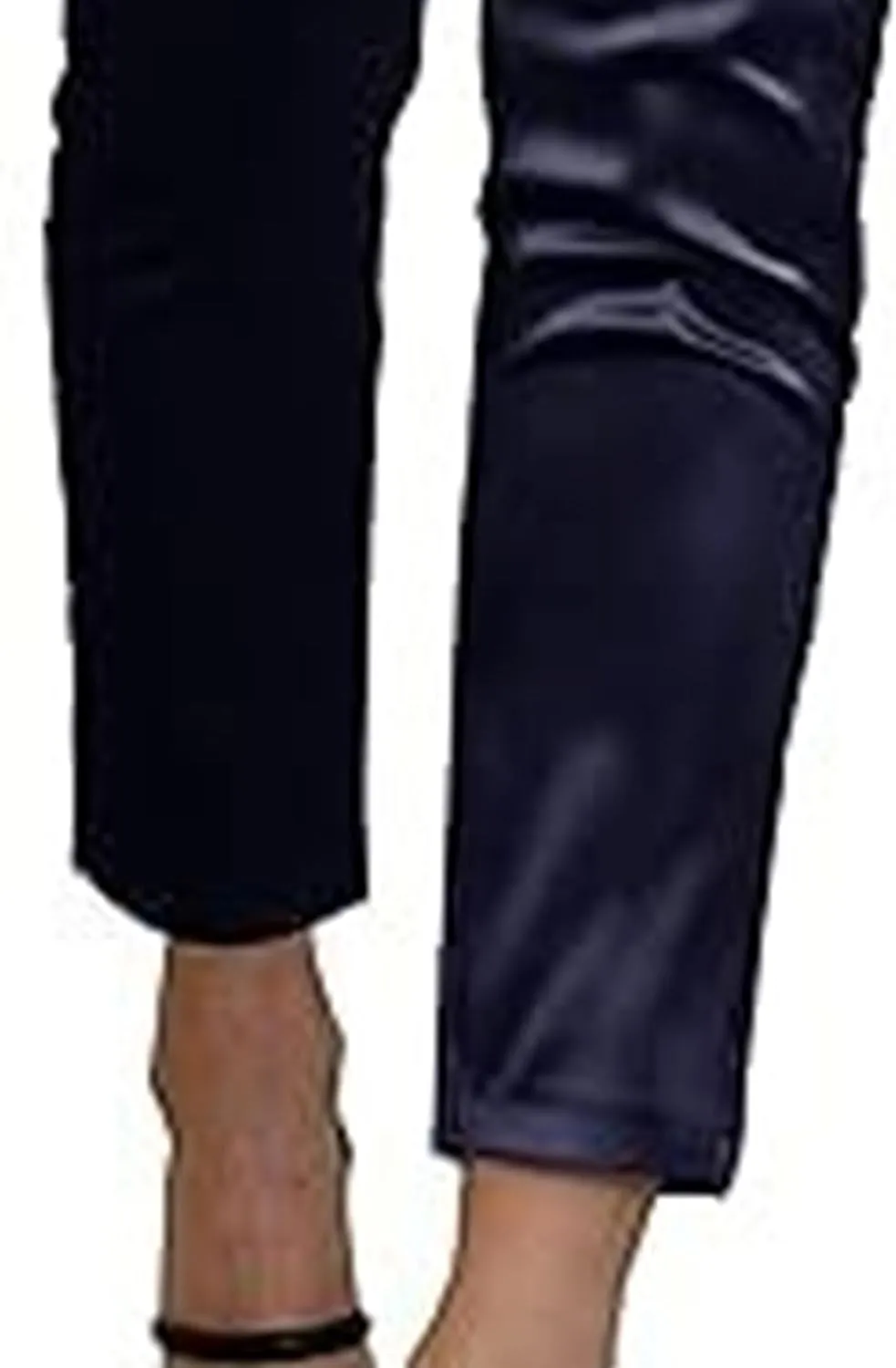 Pants for Women Satin Dress Casual Pleated Pull On High Waist Dressy Pants with Pockets 2025 Summer Trendy Trouser