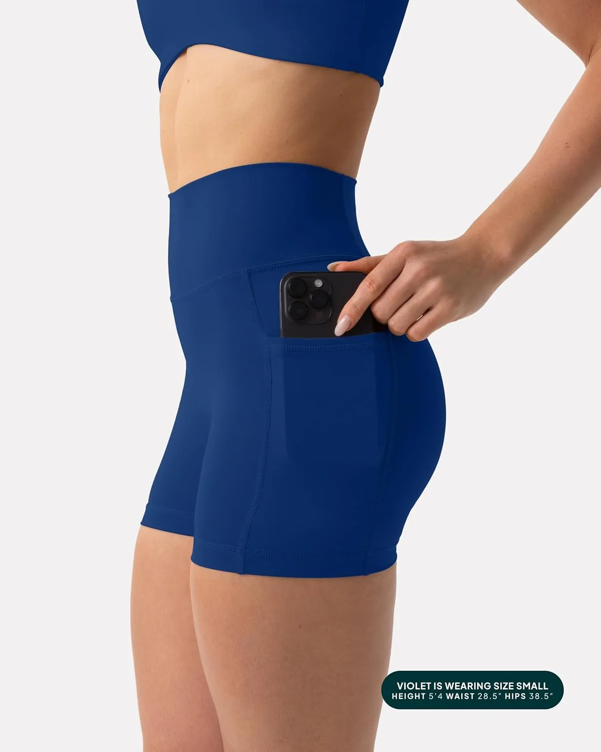 PAVOI ACTIVE Shorts with Pockets | Compressive High Waisted Butt Sculpting 4" & 6" Women's Biker Shorts | HiPerform XXS to 3X