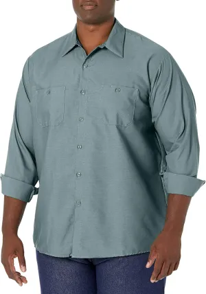 Red Kap Men's Industrial Long Sleeve Work Shirt