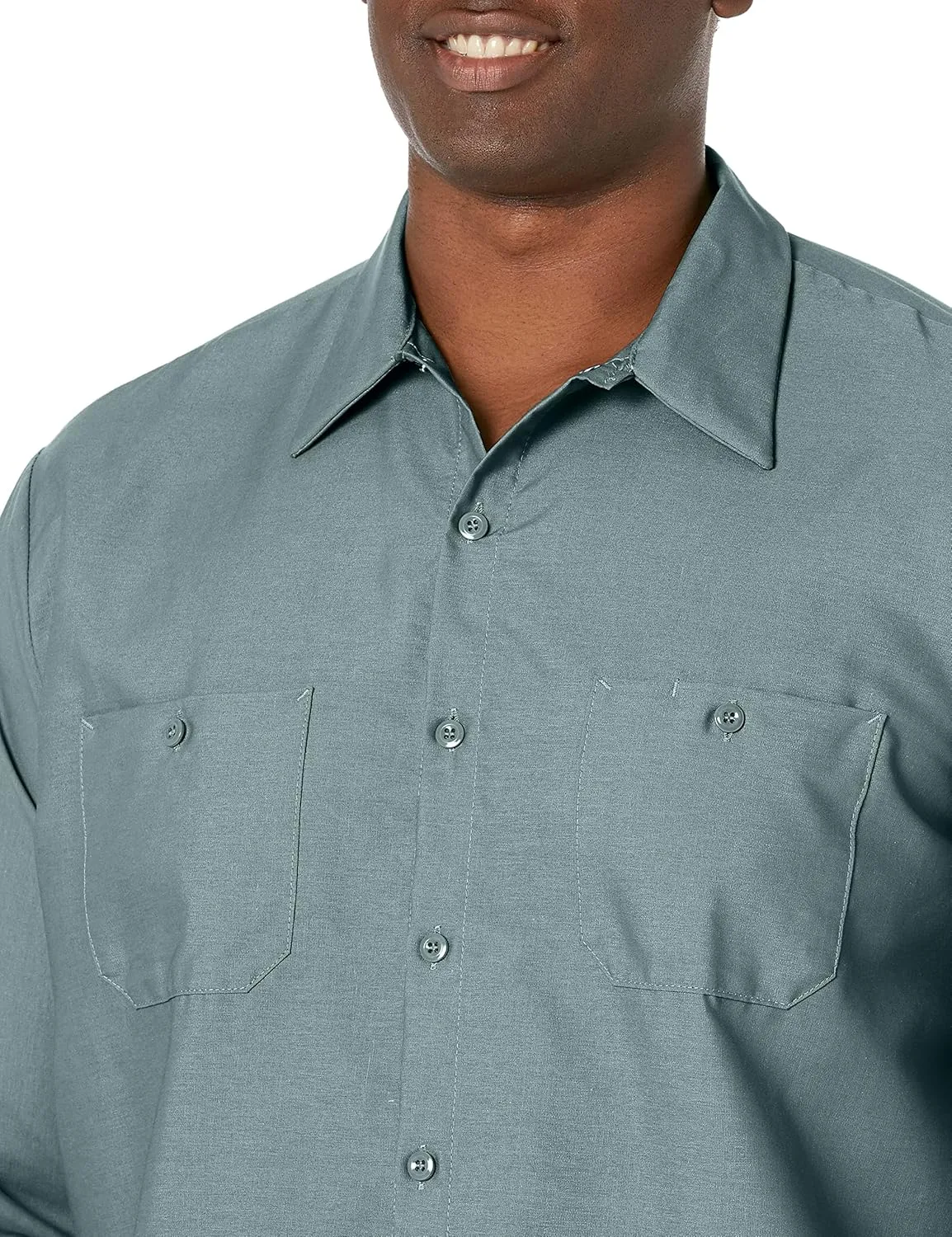 Red Kap Men's Industrial Long Sleeve Work Shirt