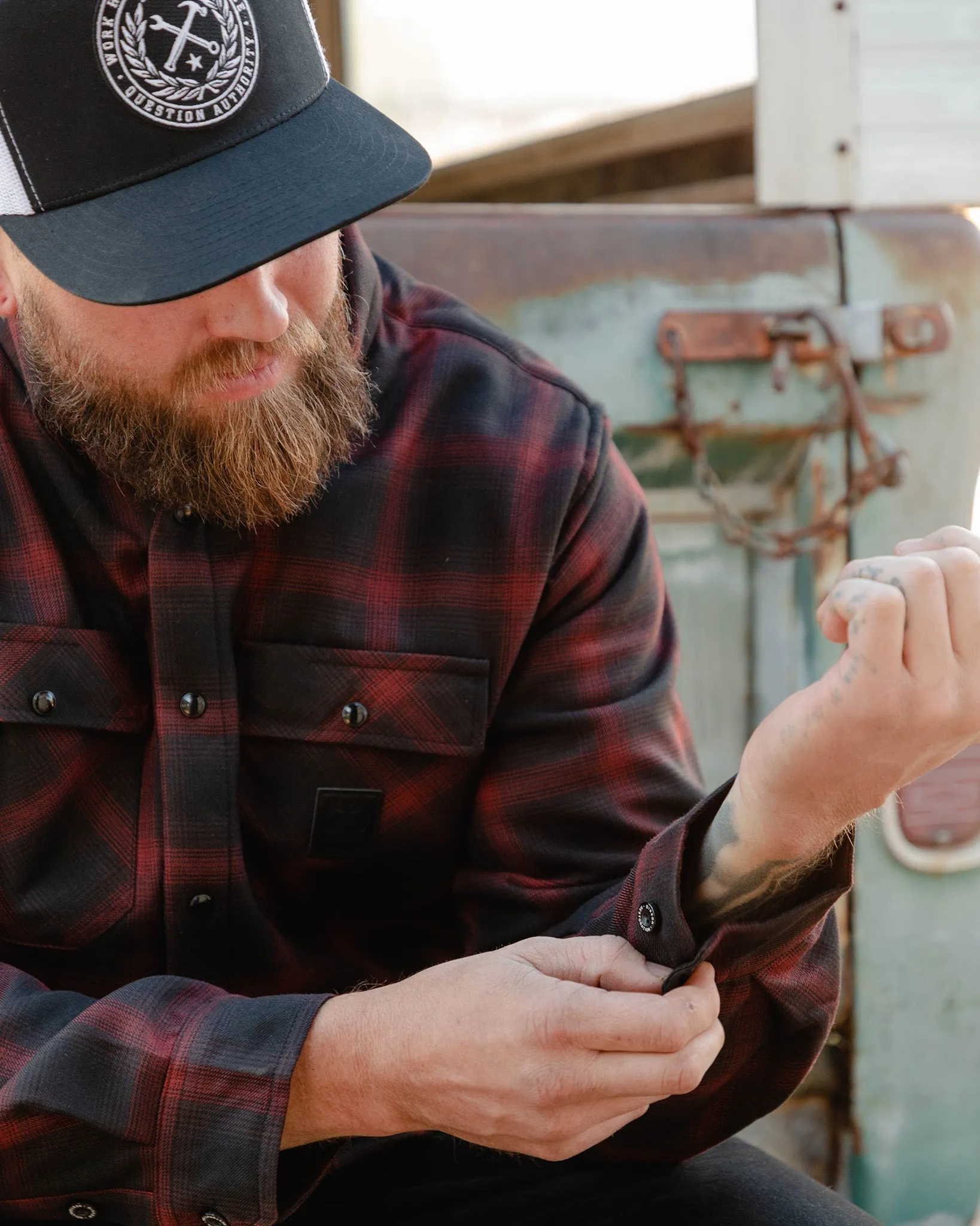 Restoration Sherpa Lined Flannel Jacket