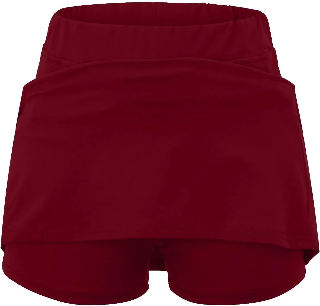 Skorts for Women with Pockets High Waist Tummy Control Yoga Shorts Casual Athletic Tennis Mini Skirt with Shorts Underneath