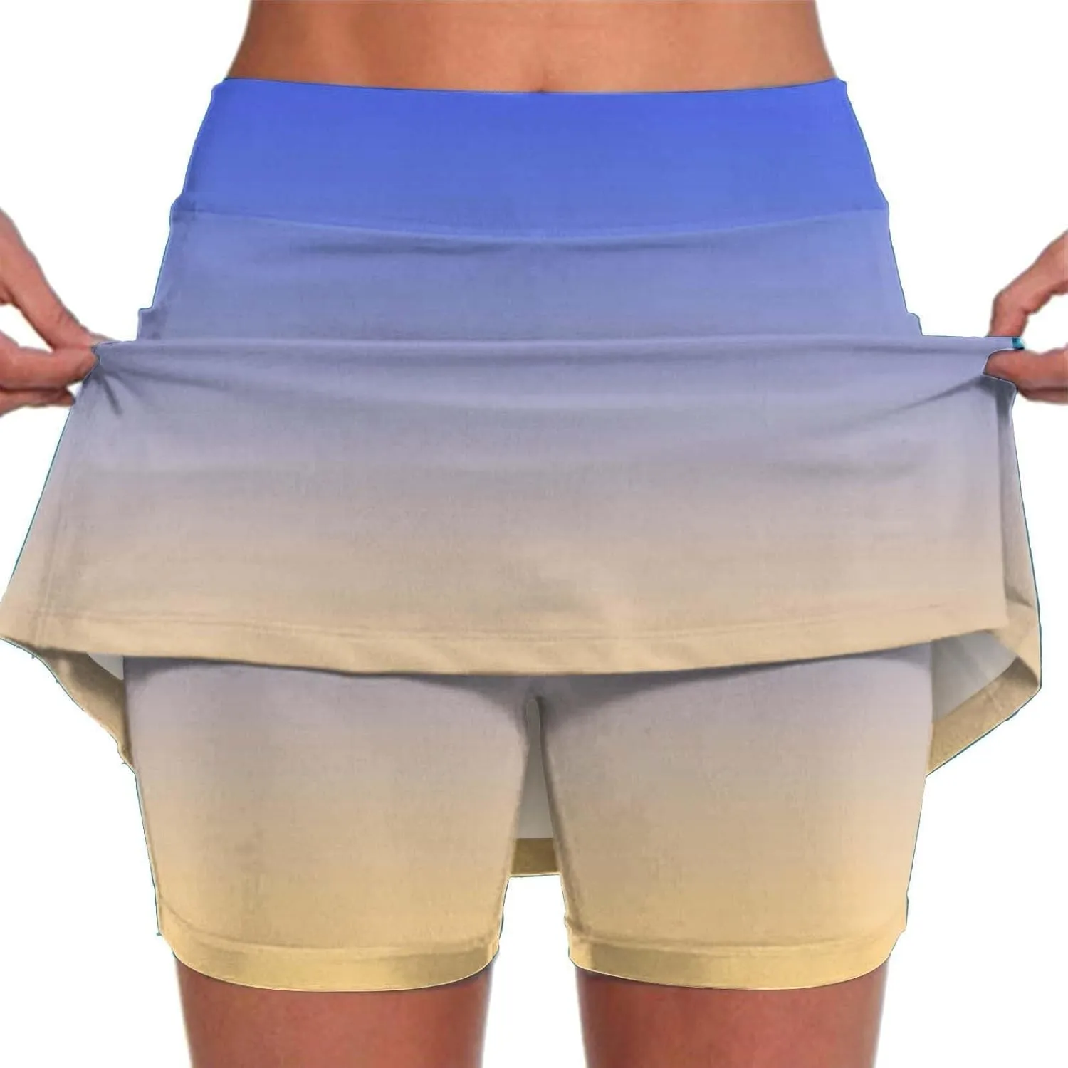 Skorts for Women with Pockets Tennis Golf High Waisted Skirts Tummy Control Plus Size Skirt Athletic Sports Skort