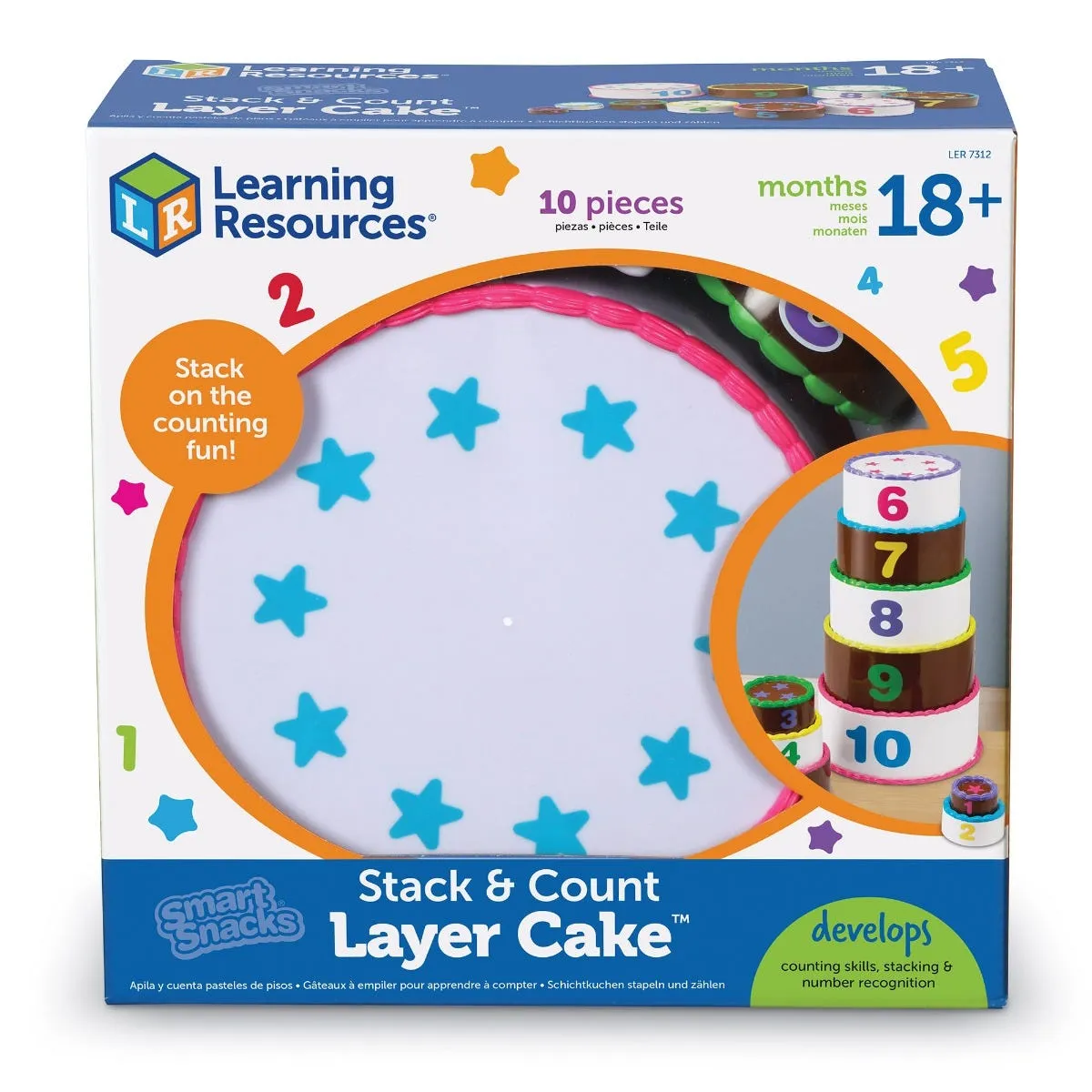 Smart Snacks Stack & Count Layer Cake 10pc