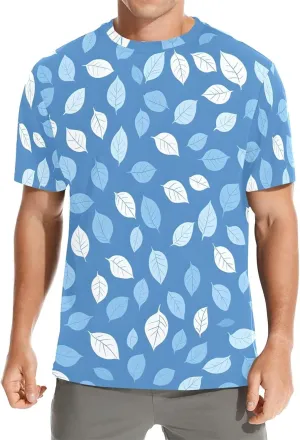 Summer T-Shirts for Men Crew Neck Short Sleeve Casual Soft Tee Shirt for Sports Basketball Athletic Size S-3XL