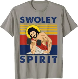Swoley Spirit Weightlifting Jesus Swoley Spirit T-Shirt