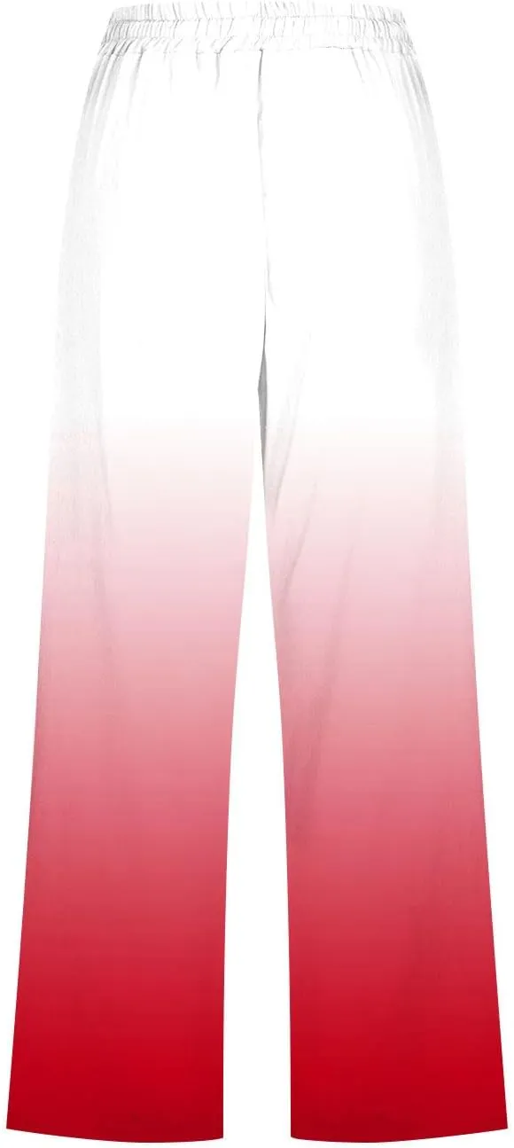 TARIENDY Capri Pants for Women Summer Casual Drawstring Elastic Waist Capris High Waisted Cropped Trouser with Pockets