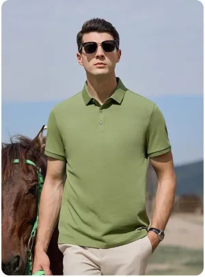 Tenna Teki Mens Golf Shirt Moisture Wicking Quick-Dry Short Sleeve Polo Casual Wear for Men