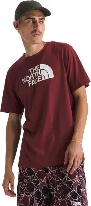 THE NORTH FACE Men's Core Half Dome Short-Sleeve Tee | Regular Fit Cotton Shirt with Graphic Design & Ribbed Collar