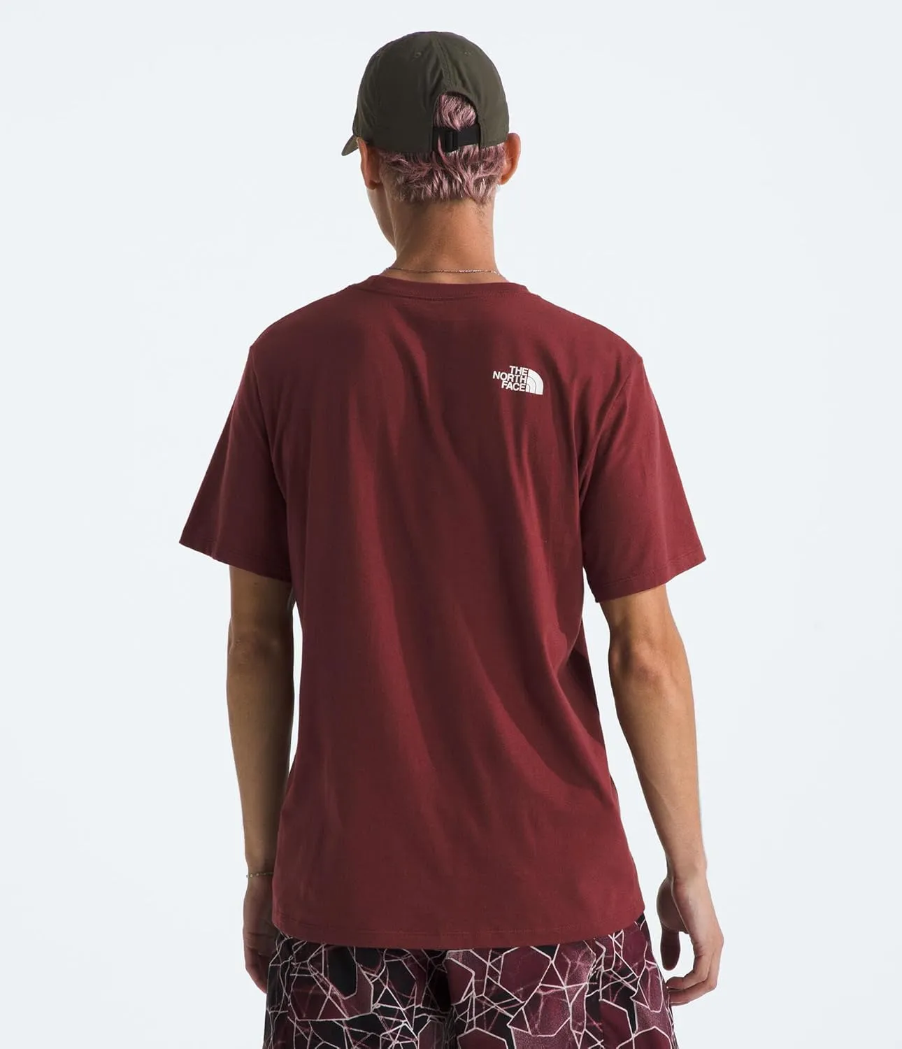 THE NORTH FACE Men's Core Half Dome Short-Sleeve Tee | Regular Fit Cotton Shirt with Graphic Design & Ribbed Collar