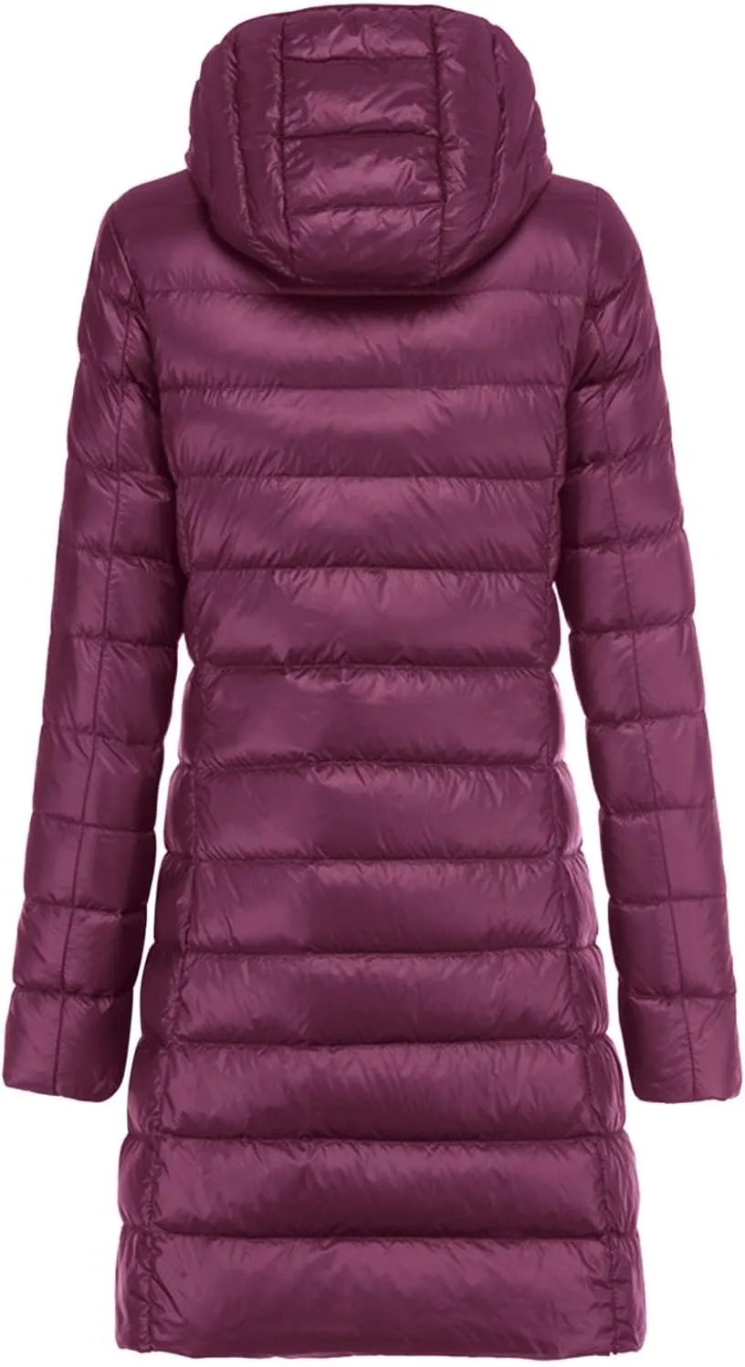 Thicken Fleece Lined for Women Windbreaker Quilted Coat Puffer Jacket Plus Size Quilted Jackets Solid Lightweight Zip