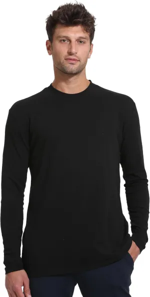True Classic Mens Long Sleeve Tee Shirts - Classic Henley & Crew Neck Long Sleeve T Shirt - Regular and Tall Thermal Shirts
