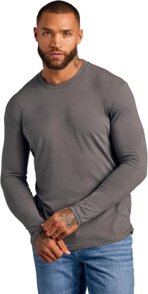 True Classic Mens Long Sleeve Tee Shirts - Classic Henley & Crew Neck Long Sleeve T Shirt - Regular and Tall Thermal Shirts