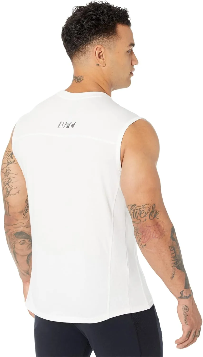 UFC Ultimate Fighting Sleeveless Crew Neck Tank Top for Men  58% Cotton  37% Modal  Regular Fit