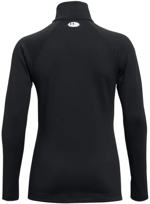 Under Armour Women's Authentics ColdGear  Zip T-Shirt