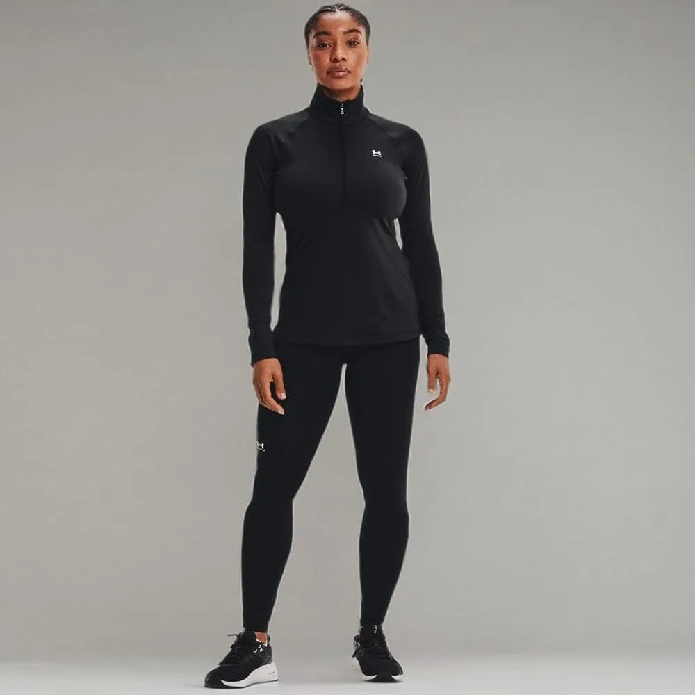 Under Armour Women's Authentics ColdGear  Zip T-Shirt