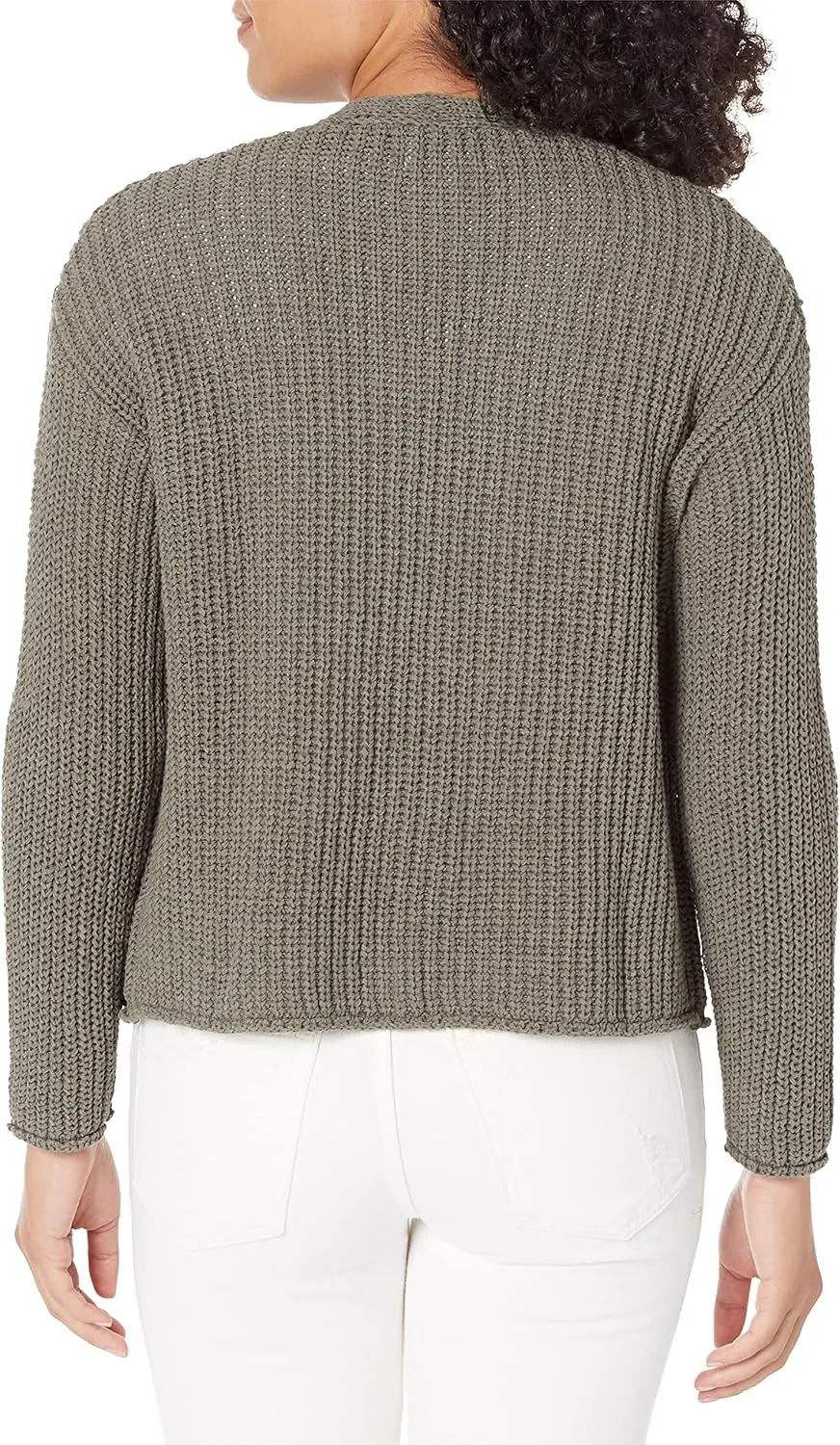 Velvet by Graham & Spencer Women's Terrah Tape Yarn Shawl Cardigan