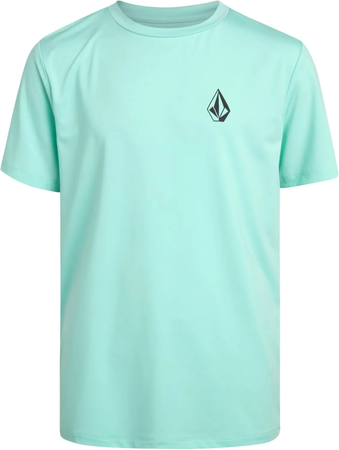 Volcom Boys Swim Shirt - Short Sleeve Rash Guard for Boys UPF 50  Quick Dry Kids Swimwear Sun Protection Shirt for Summer