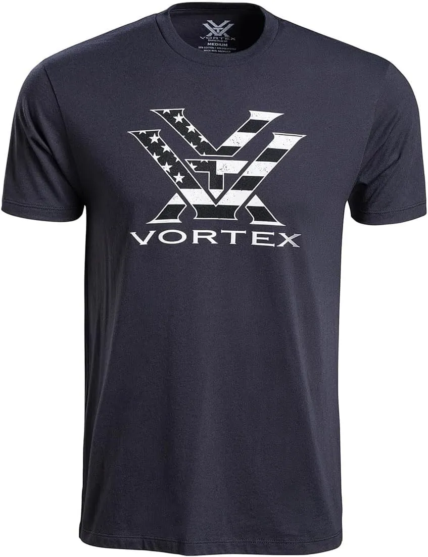 Vortex Men's Stars and Stripes Short Sleeve Shirt