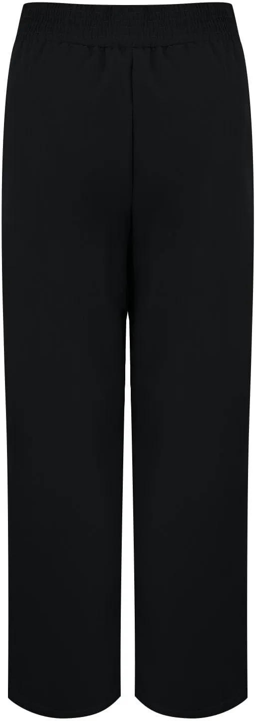 Wide Leg Palazzo Pants for Women Cotton Linen Crossover High Waisst Dressy Trousers with Pockets Lightweight Loose Yoga Pants