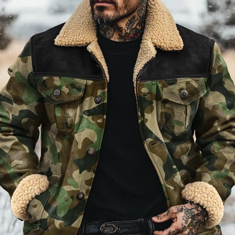 Wilderness sherpa-lined jacket