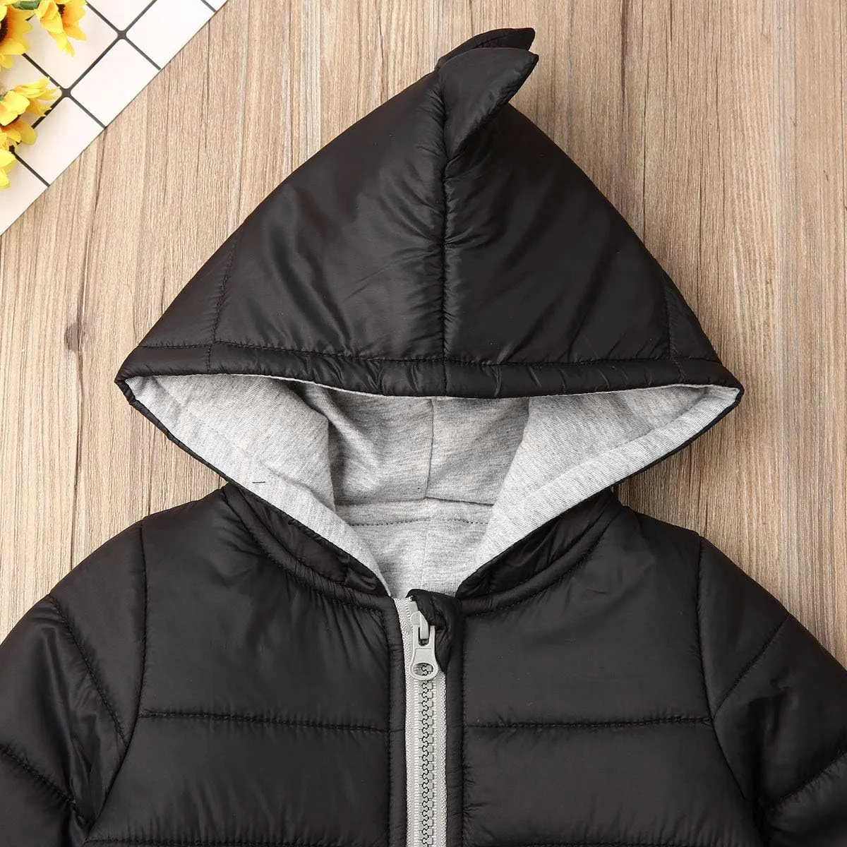 Winter Coats for Toddler Kids Baby Boys Girls Padded Light Puffer Jacket Outerwear Infant Down Jacket with Hoods