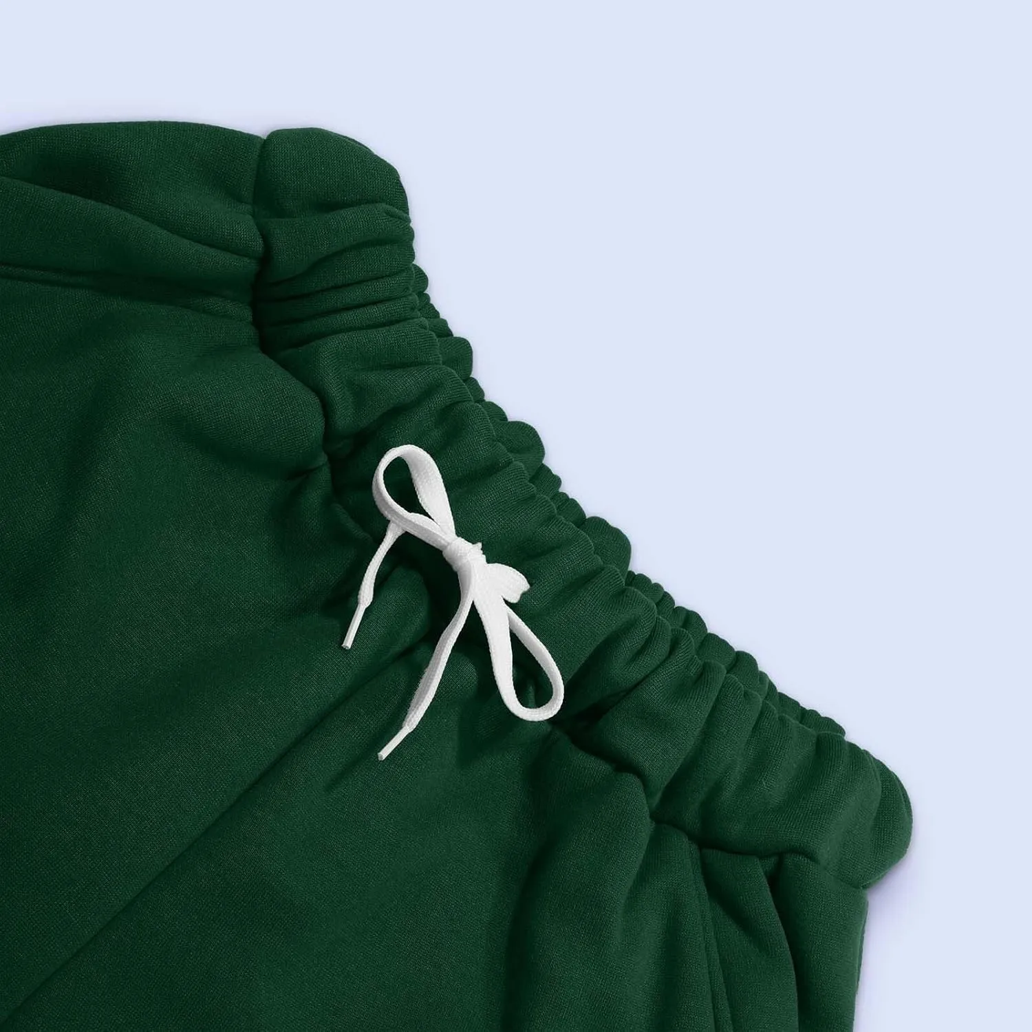 Women 2 Piece Outfits Long Sleeve V Neck Solid Color Sweatsuit Sweatshirt Baggy Fall Fashion Sweatpants Sets