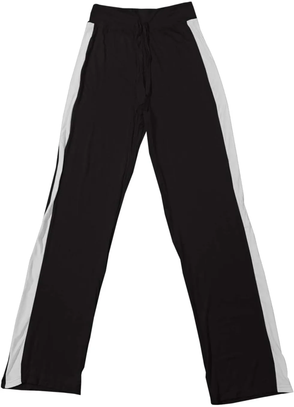 Womens Capri Pants Womens Baggy Wide Leg Pants Summer Floral Solid Long Palazzo Lounge Beach Trousers with Pocket Linen