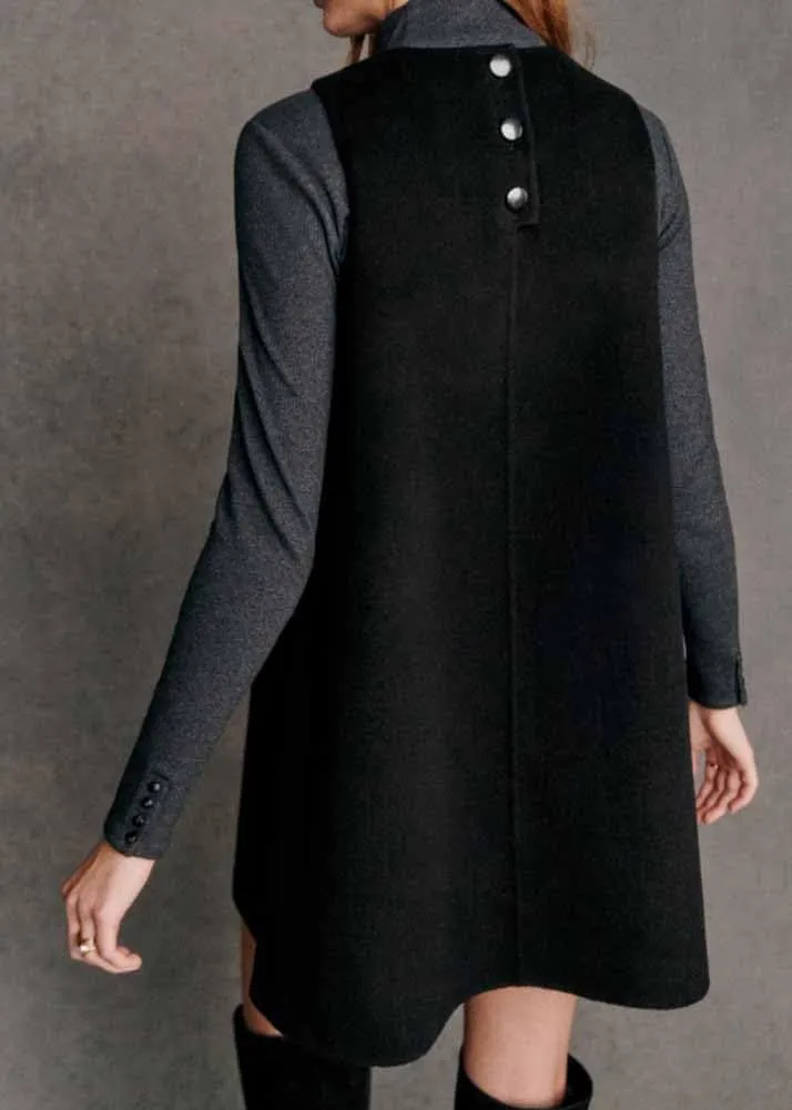 Women's Casual Loose Tank Dress Crew Neck Sleeveless A-Line Pullover Dress