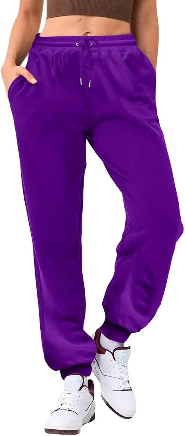 Women's Linen Blend Summer Pull On Palazzo Lounge Pants High Waist Wide Leg Slim-Fit Pant Trousers Work Business