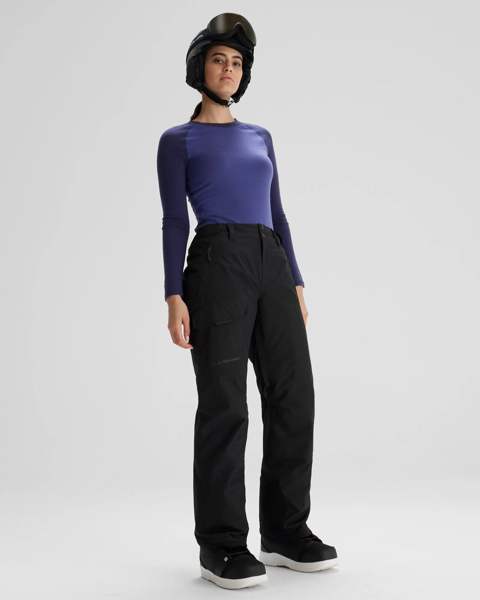 Women's PWDR-Days 2L Insulated Snow Pants - Black Stingray
