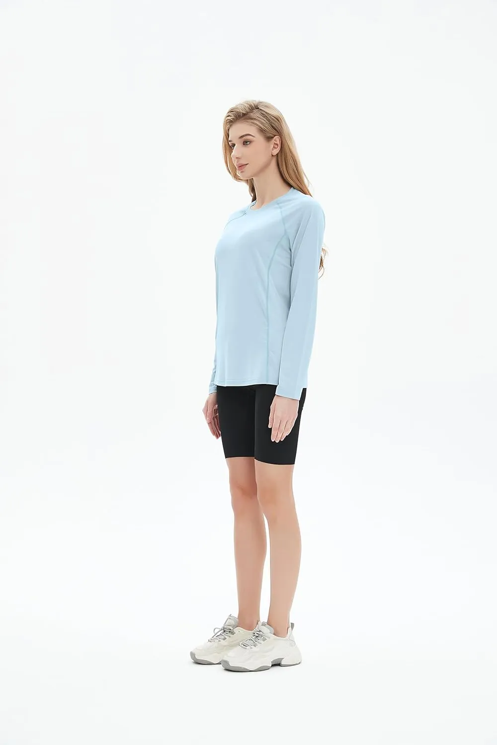 Women's Rash Guard Long Sleeve Shirt UPF 50  Sun UV Protection Quick Dry Swim Shirt Yoga Running Hiking Gym Tee Top