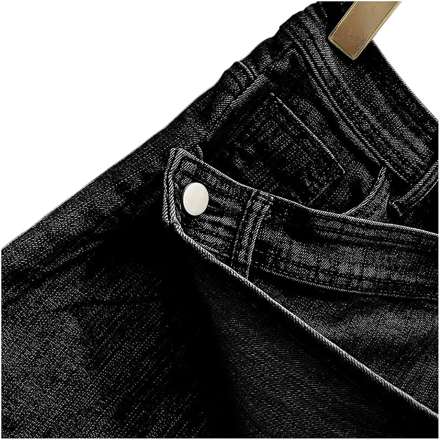 XUNRYAN Women's Summer Ripped High Waisted Distressed Denim Shorts Sexy Mini Skirts 2 in 1 Skorts Beach Vacation Outfits
