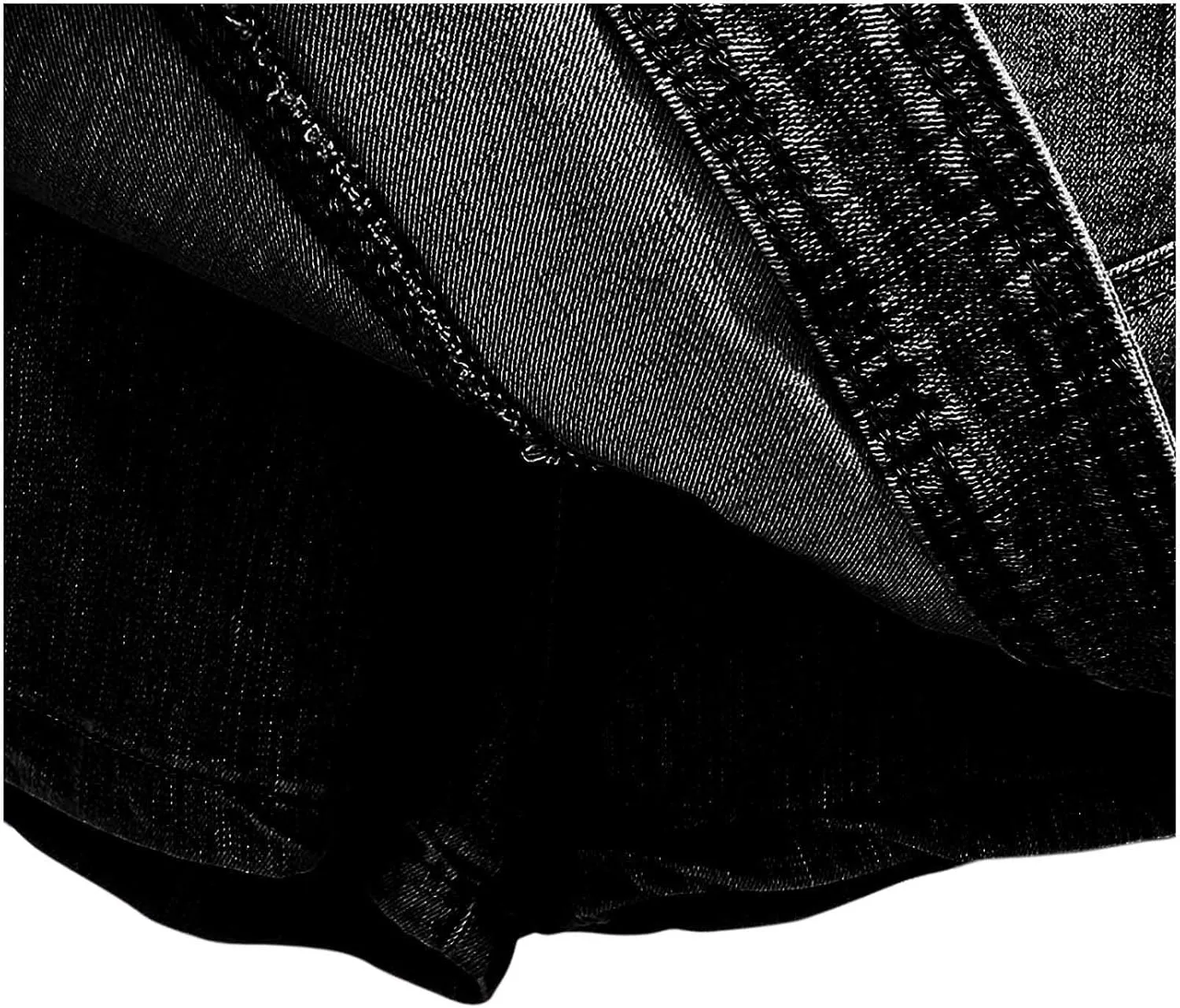 XUNRYAN Women's Summer Ripped High Waisted Distressed Denim Shorts Sexy Mini Skirts 2 in 1 Skorts Beach Vacation Outfits